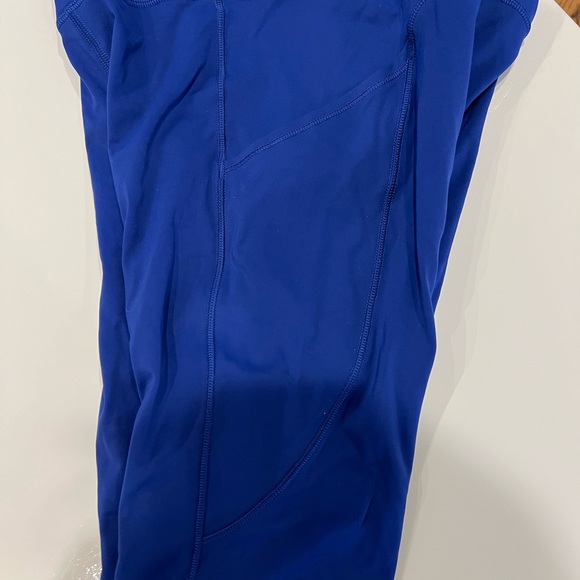 Lululemon fast & free blue leggings with pockets size 4 - Picture 6 of 6